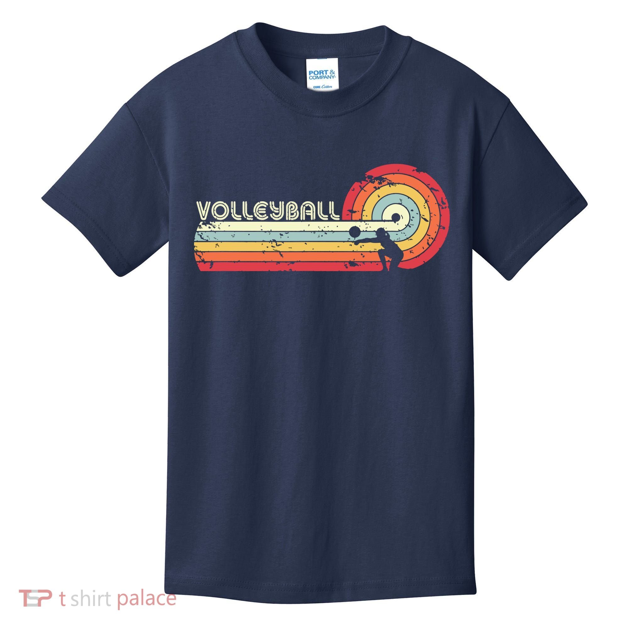 Volleyball Retro Style Kids T-Shirt