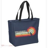 Volleyball Retro Style Tote Bag thumb 2