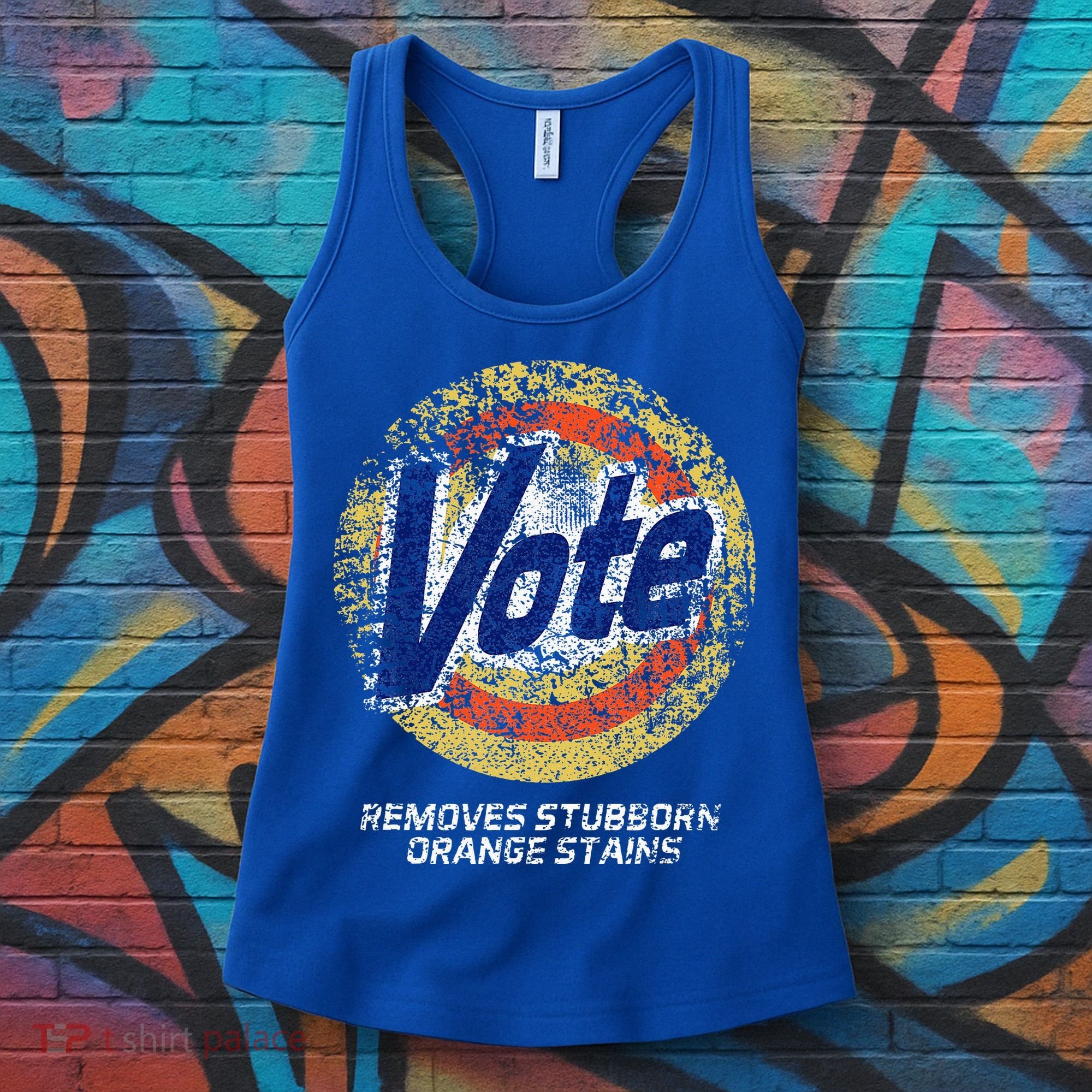 Vote Removes Stubborn Orange Stains 86 45 Vote 8645 Women's Tank Top