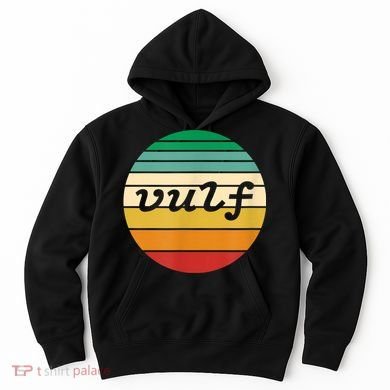 Vulf Retro Sunset Vulfpeck Design Hoodie