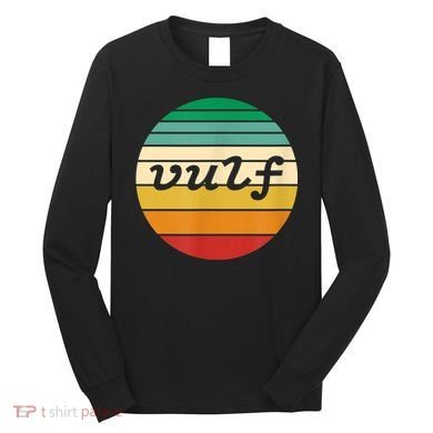 Vulf Retro Sunset Vulfpeck Design Long Sleeve Shirt