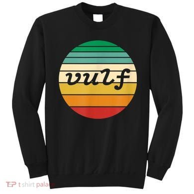 Vulf Retro Sunset Vulfpeck Design Sweatshirt