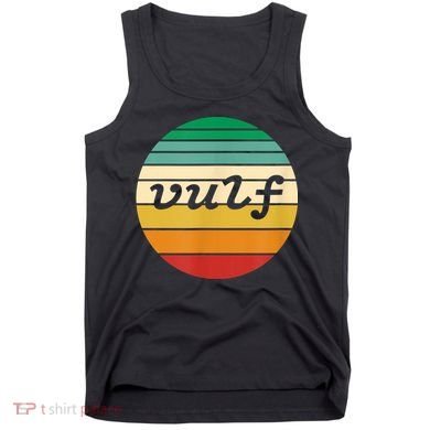 Vulf Retro Sunset Vulfpeck Design Tank Top