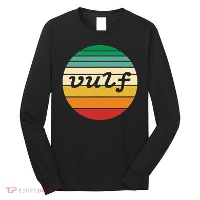 Vulf Retro Sunset Vulfpeck Design Long Sleeve Shirt
