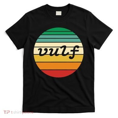 Vulf Retro Sunset Vulfpeck Design T-Shirt