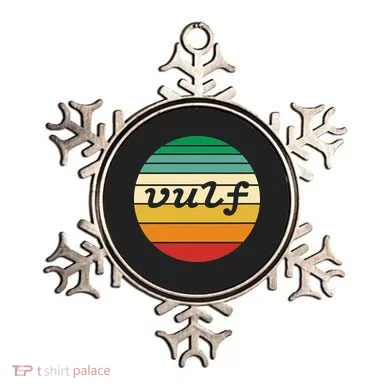 Vulf Retro Sunset Vulfpeck Design Ornament