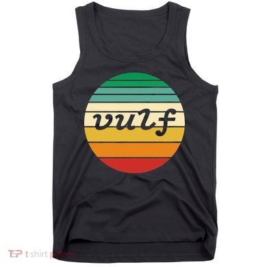 Vulf Retro Sunset Vulfpeck Design Tank Top