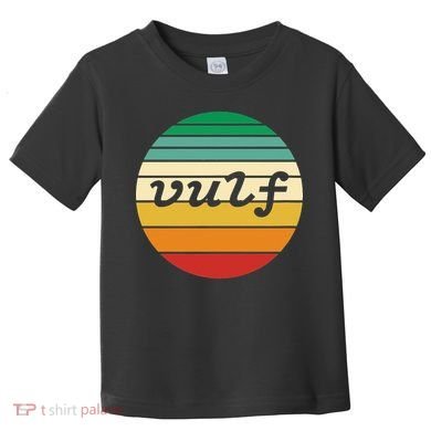 Vulf Retro Sunset Vulfpeck Design Toddler T-Shirt