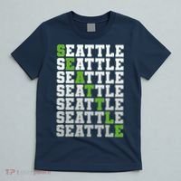 Vintage Retro Seattle Football T-Shirt thumb 5