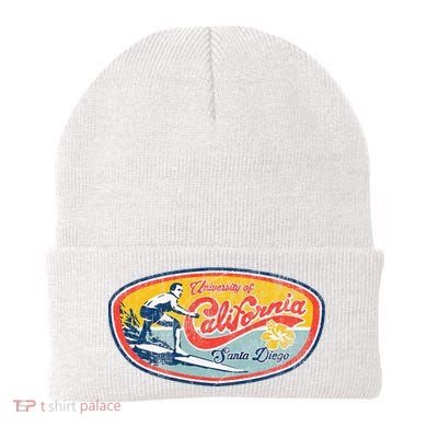 Vintage Retro Surf Style Ucsd Beanie