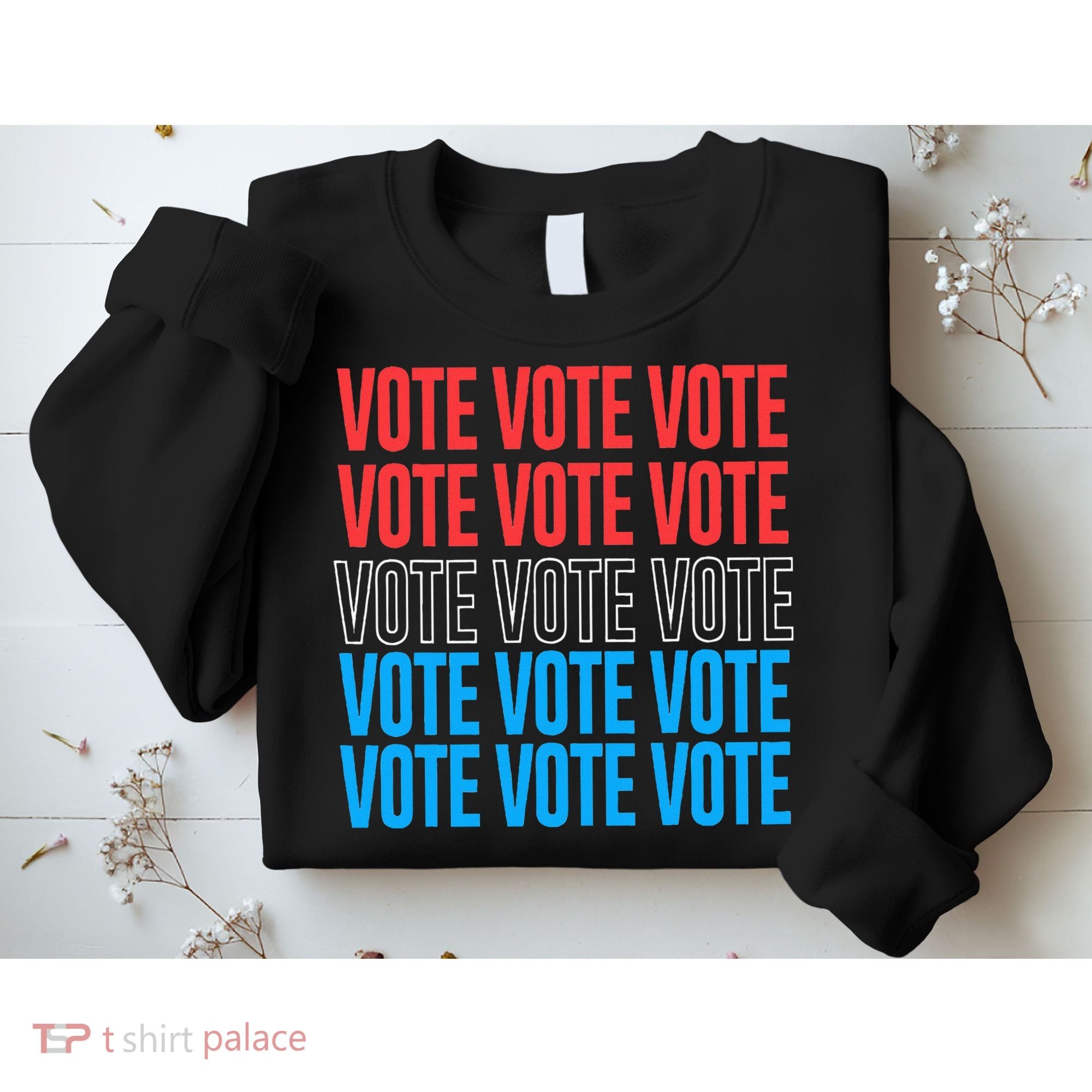 Vote Retro Style Vote 2024 Election Sweatshirt
