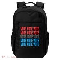Vote Retro Style Vote 2024 Election Backpack thumb 0