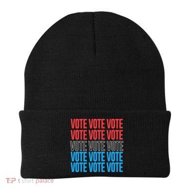 Vote Retro Style Vote 2024 Election Beanie