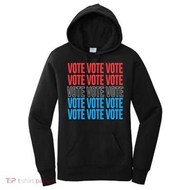 Vote Retro Style Vote 2024 Election Women's Hoodie