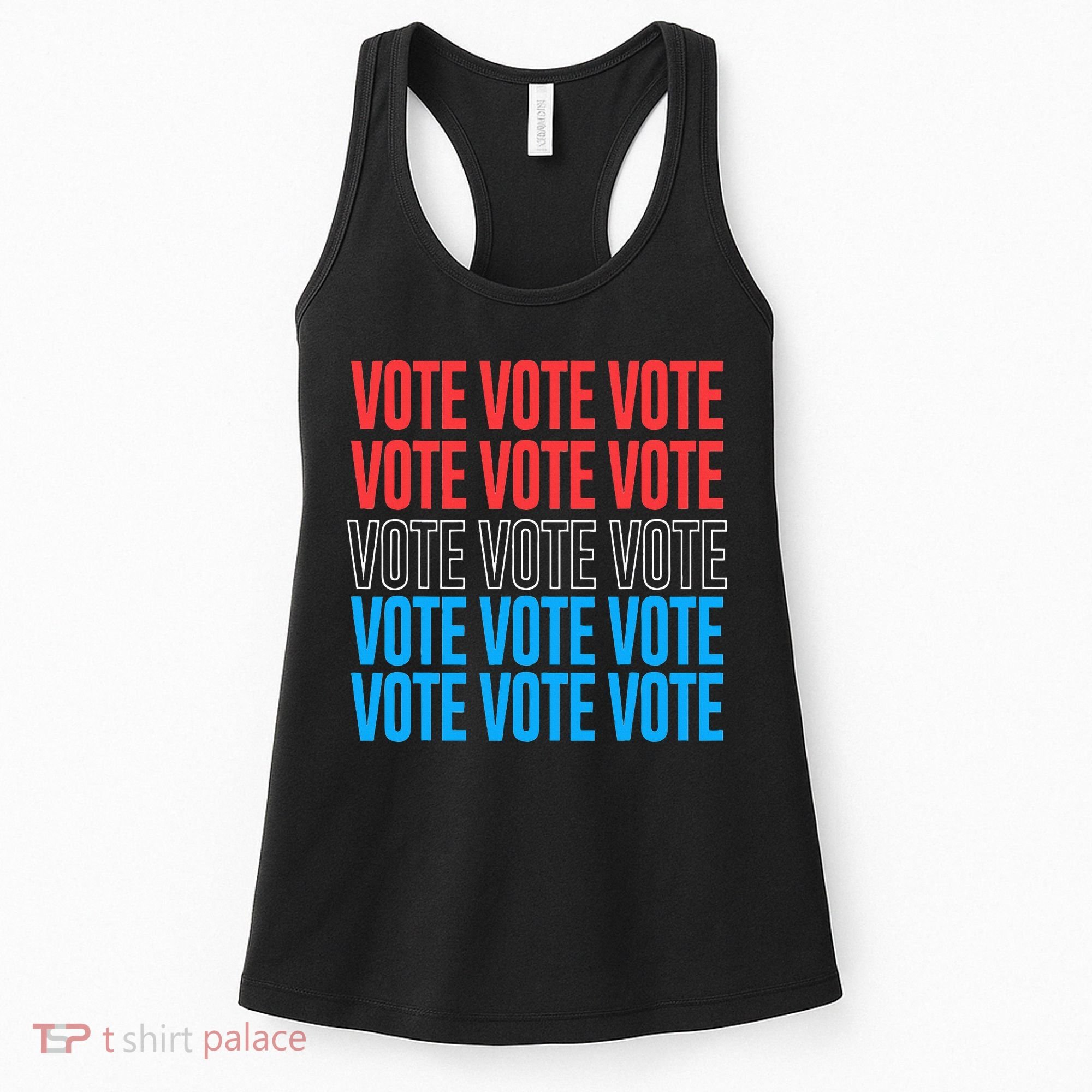 Vote Retro Style Vote 2024 Election Women's Tank Top