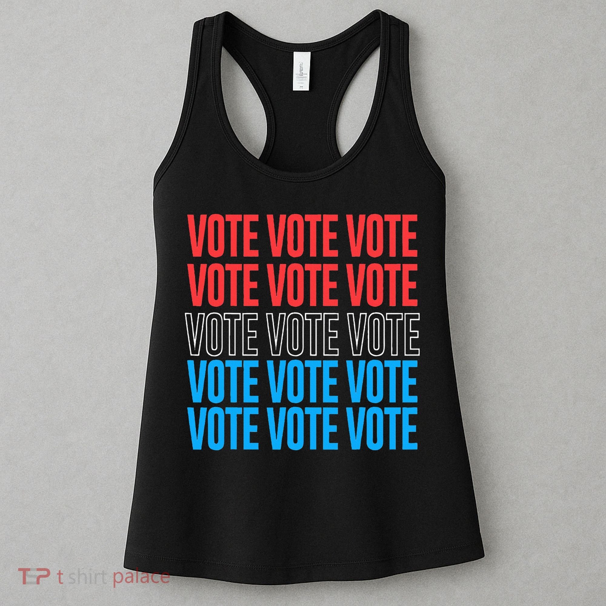 Vote Retro Style Vote 2024 Election Women's Tank Top