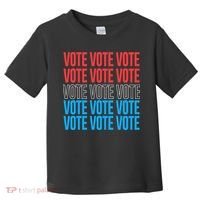 Vote Retro Style Vote 2024 Election Toddler T-Shirt thumb 0