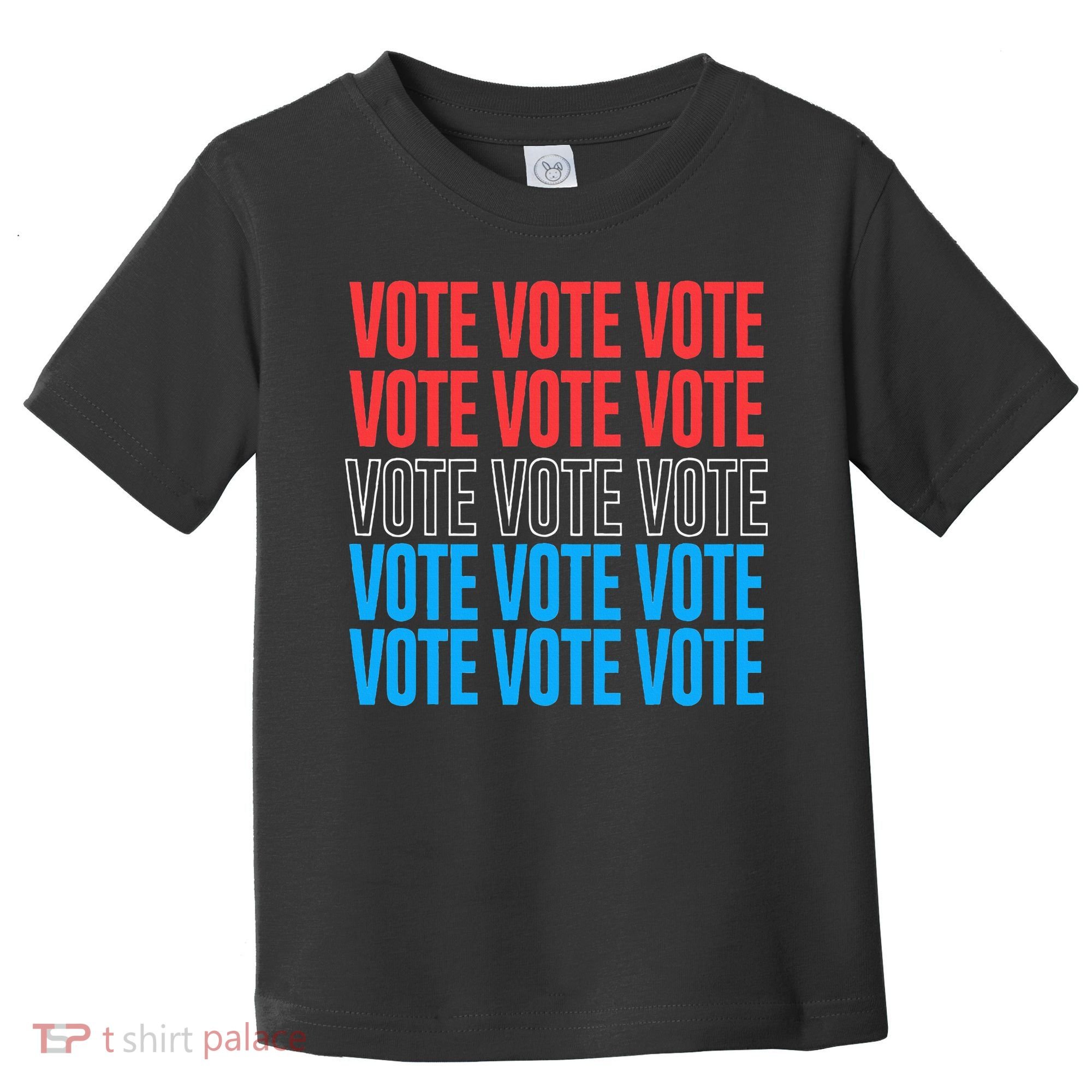 Vote Retro Style Vote 2024 Election Toddler T-Shirt