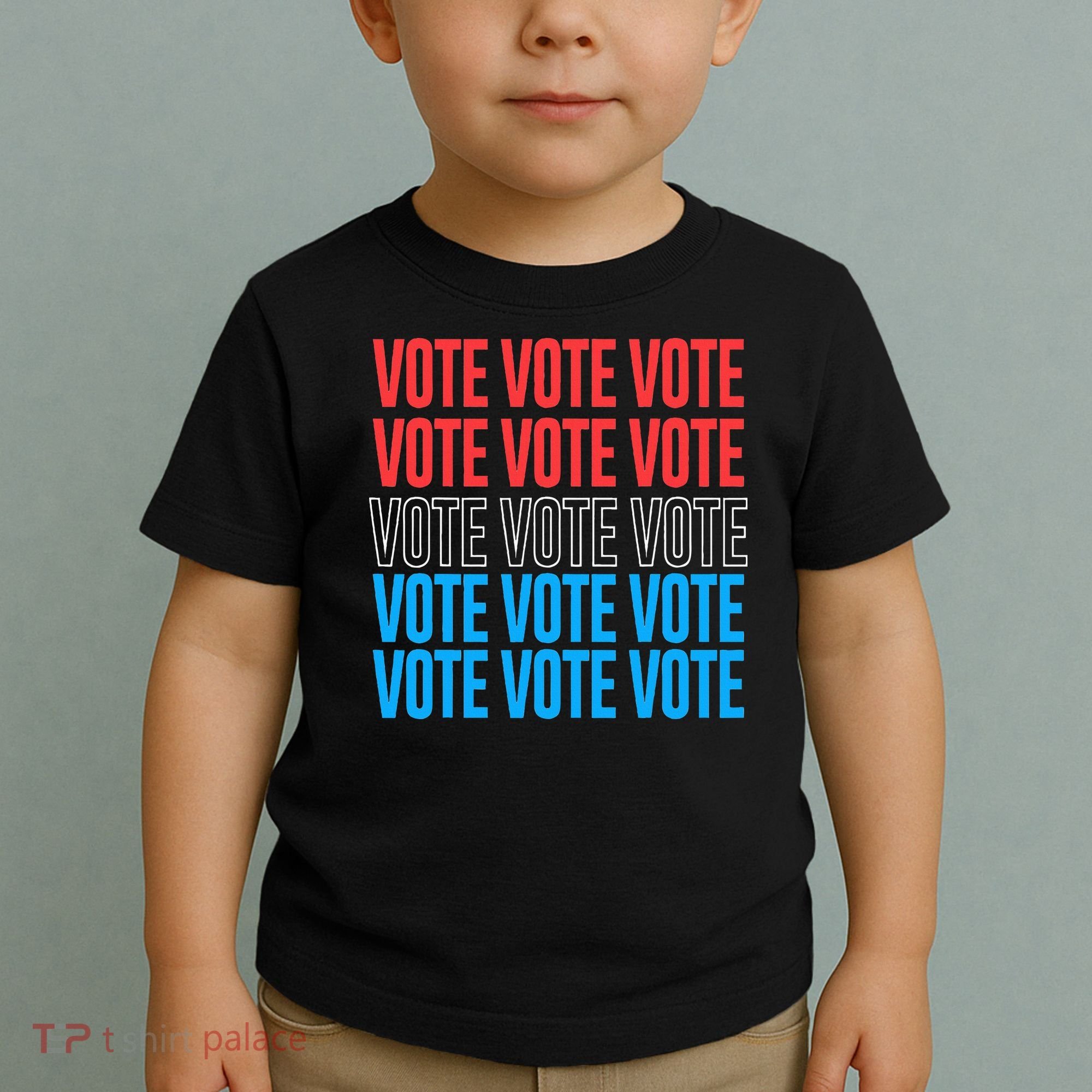 Vote Retro Style Vote 2024 Election Toddler T-Shirt