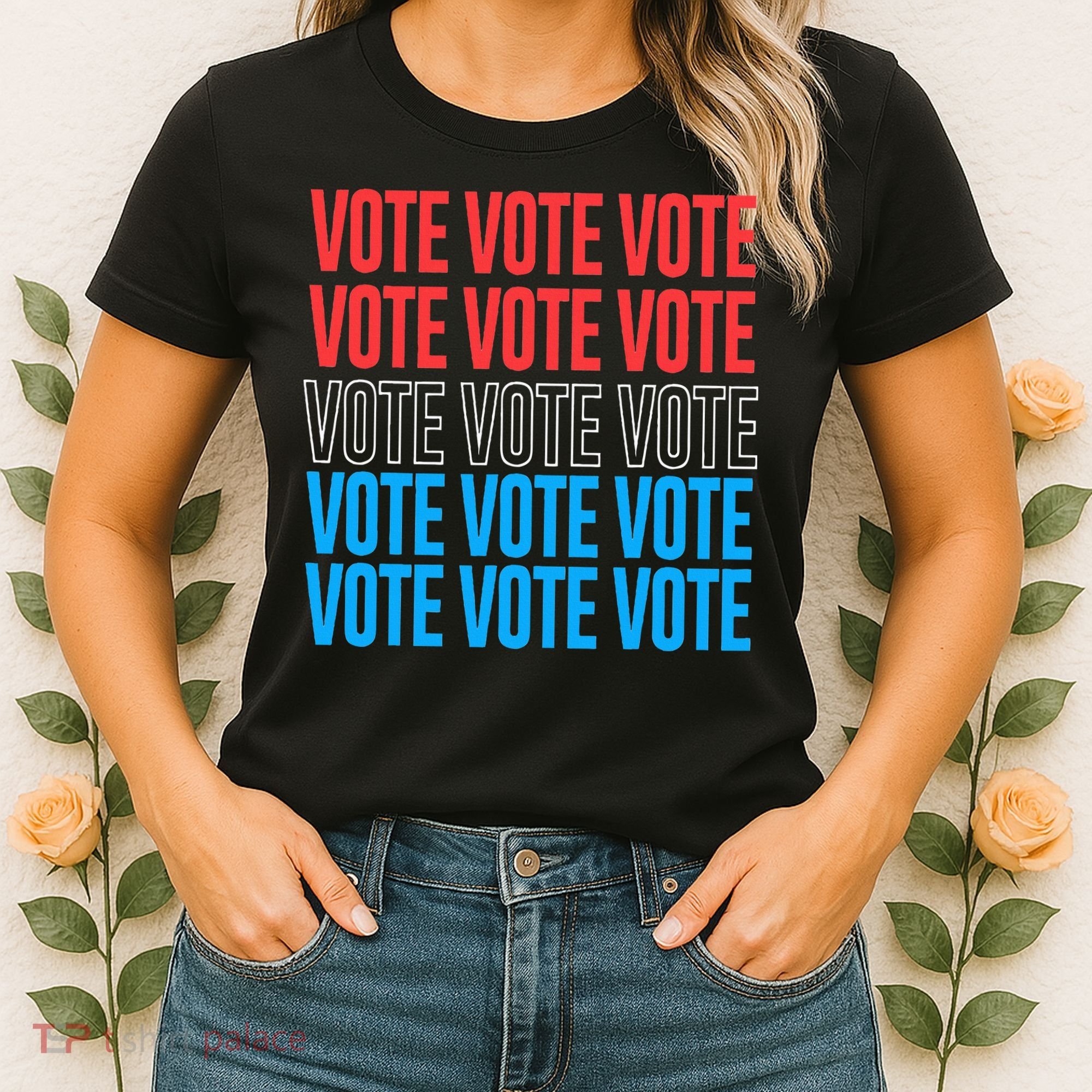 Vote Retro Style Vote 2024 Election Women's T-Shirt