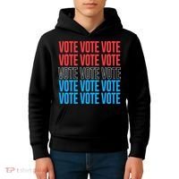 Vote Retro Style Vote 2024 Election Kids Hoodie thumb 4