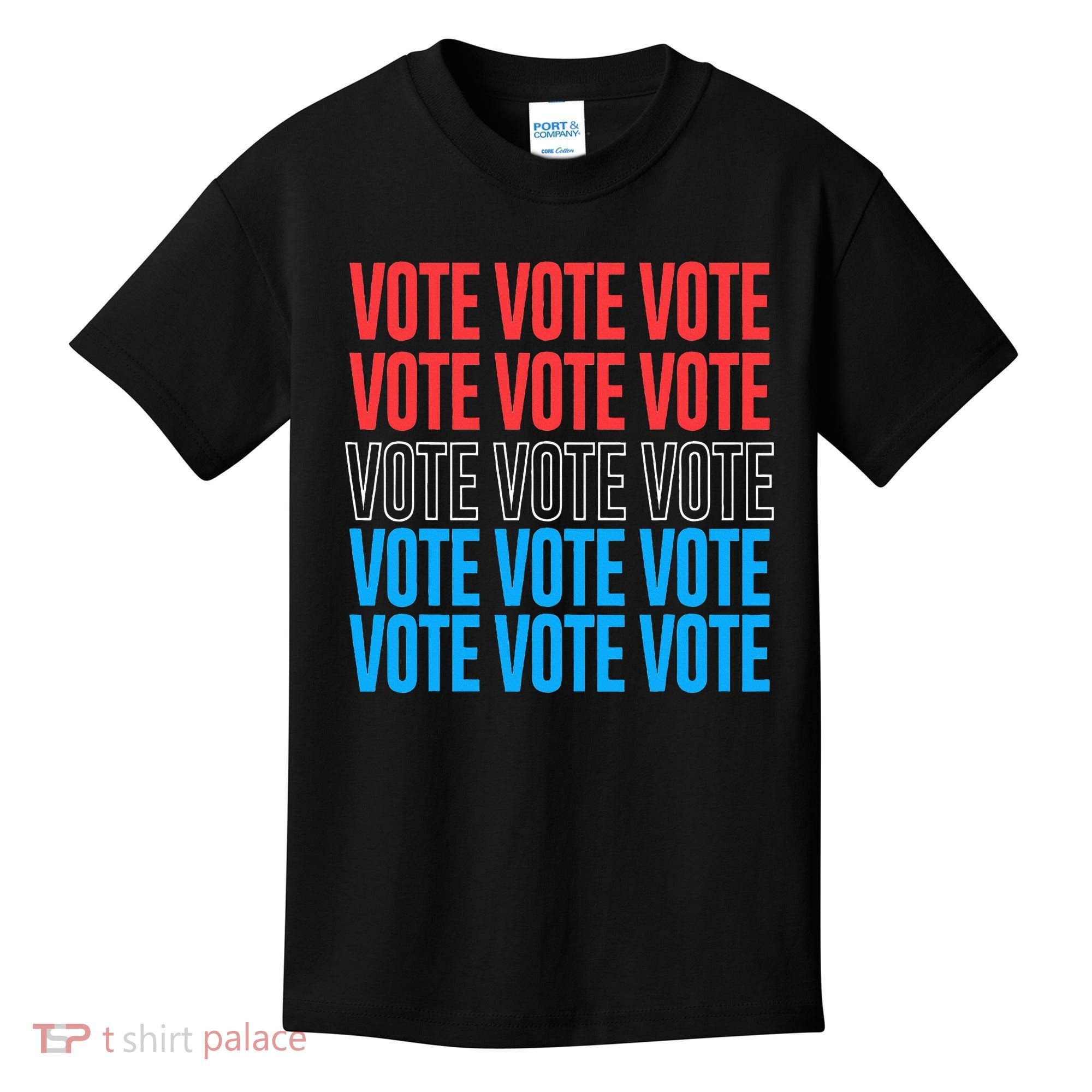 Vote Retro Style Vote 2024 Election Kids T-Shirt