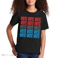 Vote Retro Style Vote 2024 Election Kids T-Shirt thumb 2