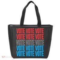 Vote Retro Style Vote 2024 Election Tote Bag thumb 0