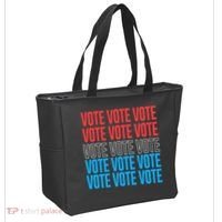 Vote Retro Style Vote 2024 Election Tote Bag thumb 2