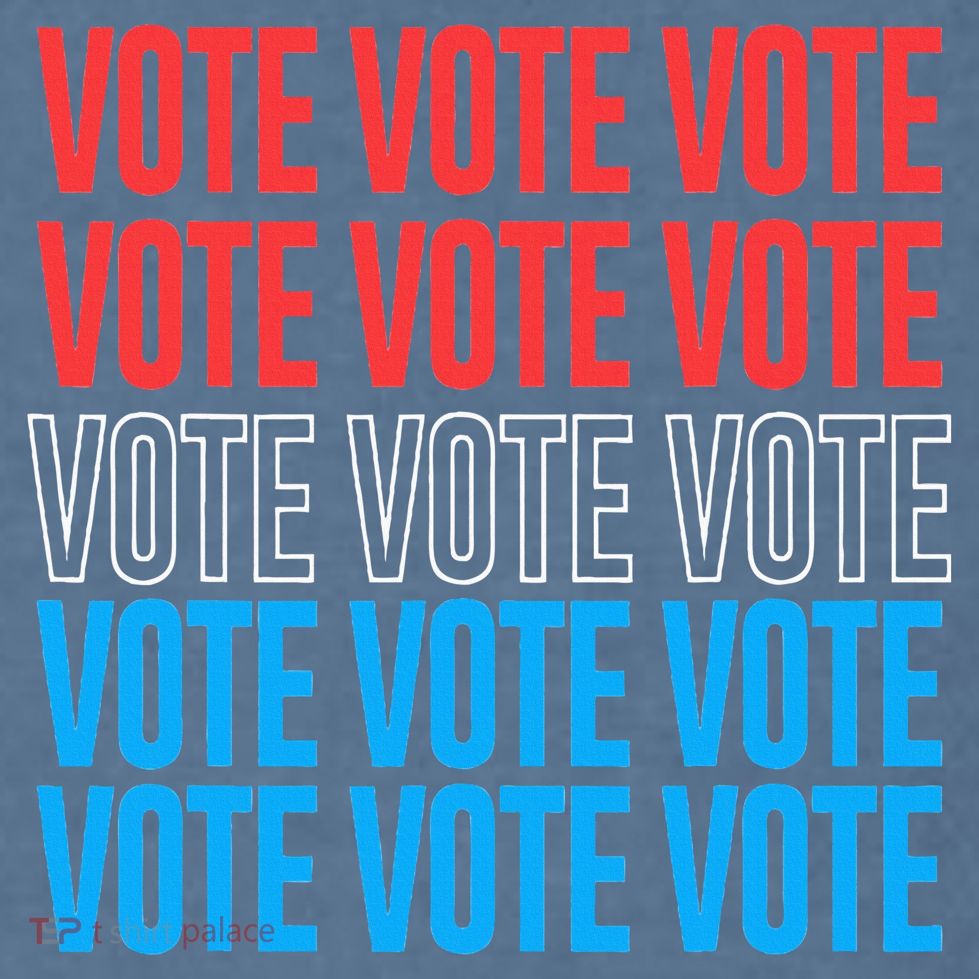 Vote Retro Style Vote 2024 Election Garment-Dyed Sweatshirt