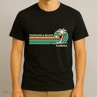 Vintage Retro Summer Vacation Florida Pensacola Beach T-Shirt thumb 3