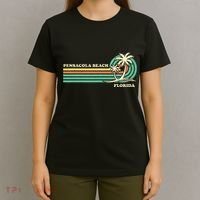 Vintage Retro Summer Vacation Florida Pensacola Beach T-Shirt thumb 4