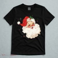 Vintage Retro Santa Christmas T-Shirt thumb 5