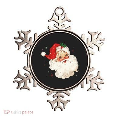 Vintage Retro Santa Christmas Ornament