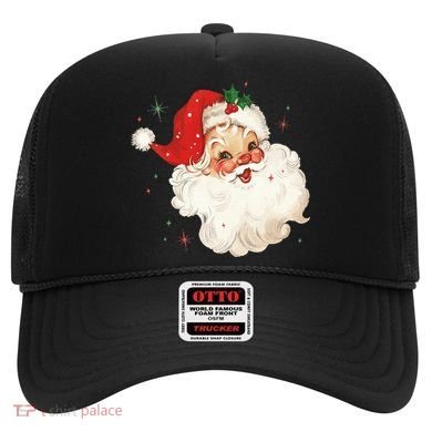 Vintage Retro Santa Christmas Hat