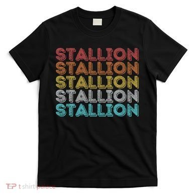 Vintage Retro Stallion T-Shirt
