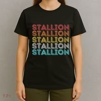 Vintage Retro Stallion T-Shirt thumb 4
