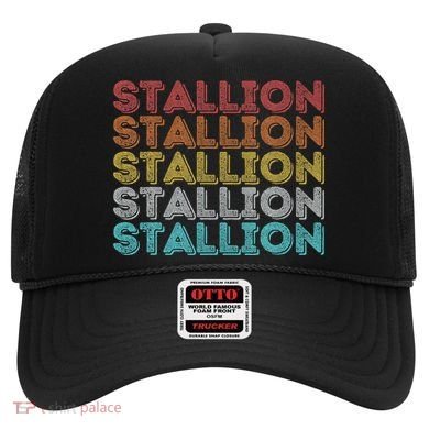 Vintage Retro Stallion Hat