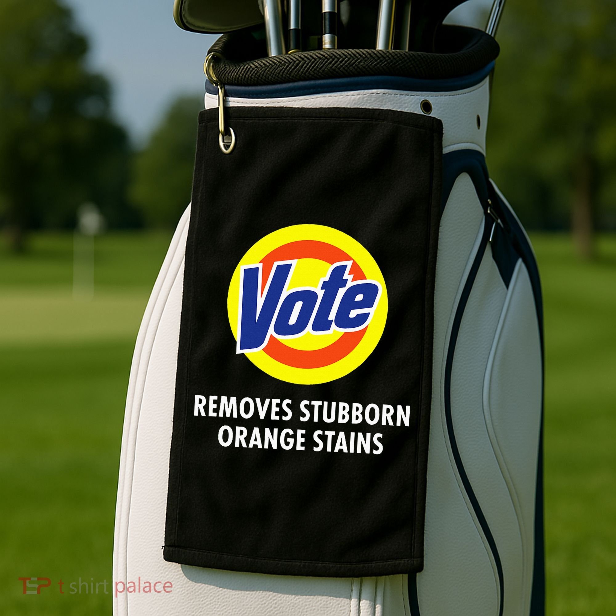 Vote Removes Stubborn Orange Stains Antitrump Golf Towel