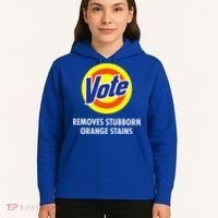 Vote Removes Stubborn Orange Stains Antitrump Hoodie thumb 5