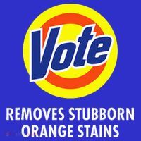 Vote Removes Stubborn Orange Stains Antitrump Sweatshirt thumb 3