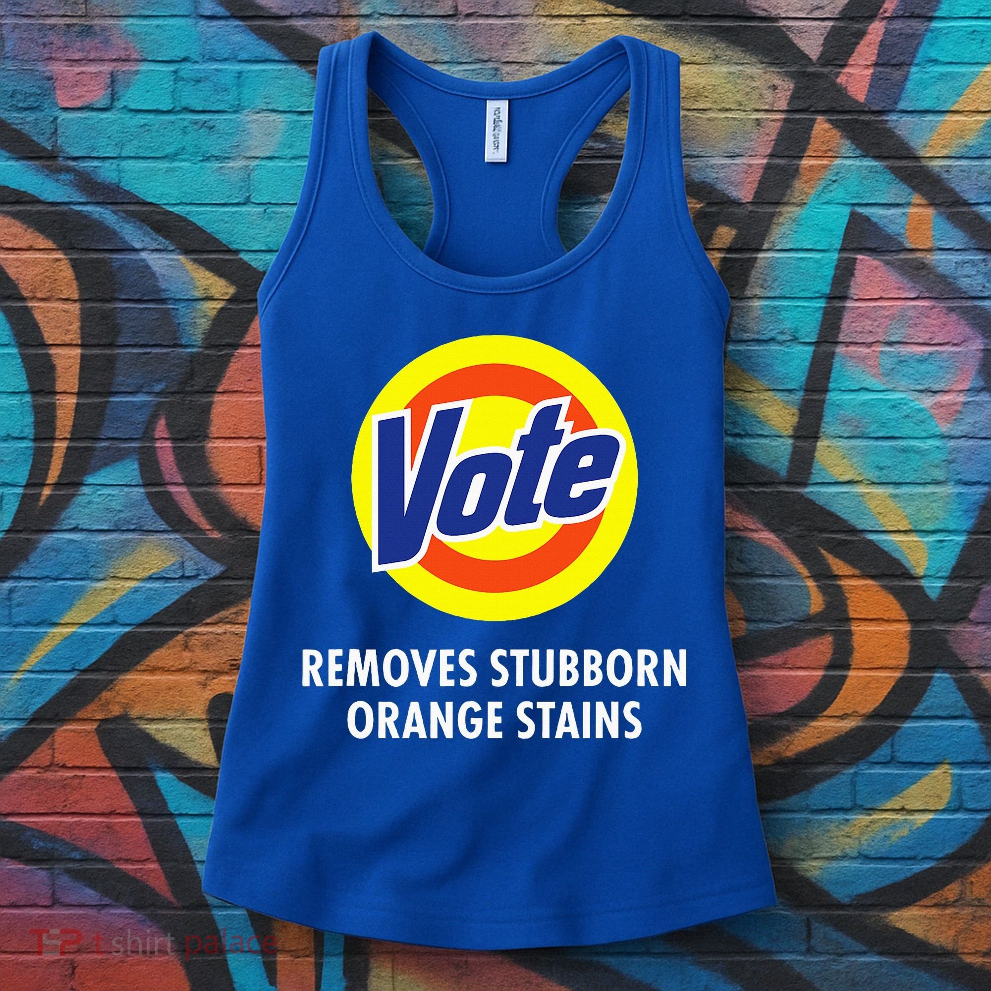 Vote Removes Stubborn Orange Stains Antitrump Women's Tank Top