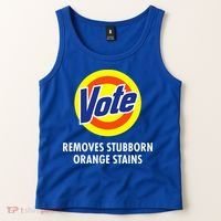 Vote Removes Stubborn Orange Stains Antitrump Tank Top thumb 2