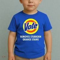 Vote Removes Stubborn Orange Stains Antitrump Toddler T-Shirt thumb 2