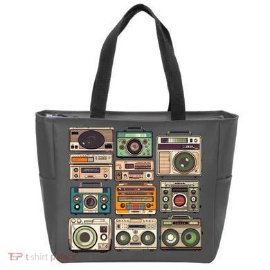 Vintage Radio Sets Tote Bag