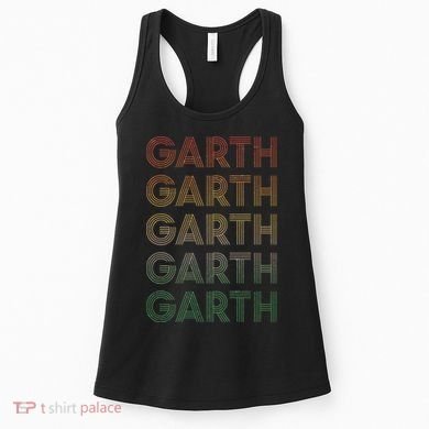 Vintage Retro Style Garth Women's Tank Top