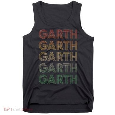 Vintage Retro Style Garth Tank Top