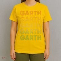 Vintage Retro Style Garth T-Shirt thumb 4