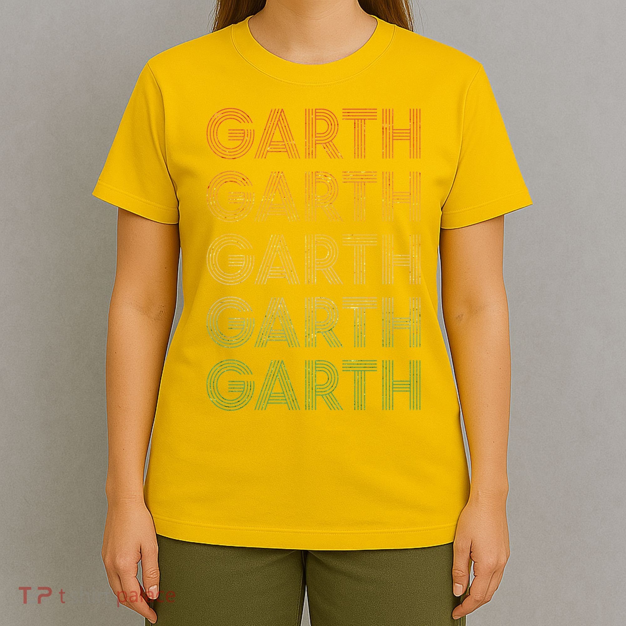Vintage Retro Style Garth T-Shirt