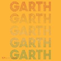 Vintage Retro Style Garth T-Shirt thumb 7